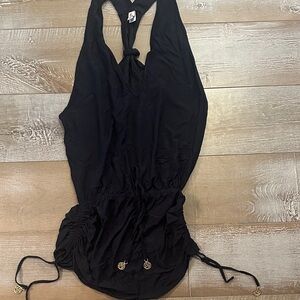 Luli Fama Black Swim Coverup